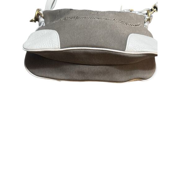 Authentic Prada Canvas and Leather Shoulder/Crossbody Bag - 197/B - Picture 3 of 10